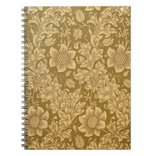 'Fritillary' wallpaper design, 1885 Notebook