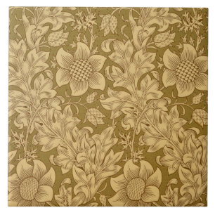 'Fritillary' wallpaper design, 1885 Tile
