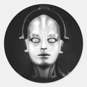 Fritz Lang's Maschinenmensch Classic Round Sticker