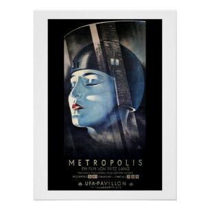 Fritz Lang's Metropolis (1927) Poster