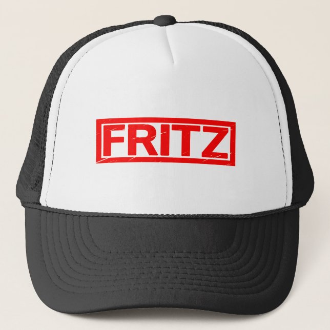 Fritz Stamp Trucker Hat (Front)