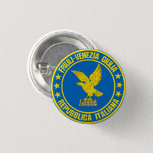 Friuli-Venezia Giulia 3 Cm Round Badge