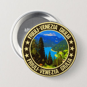 Friuli-Venezia Giulia                              7.5 Cm Round Badge