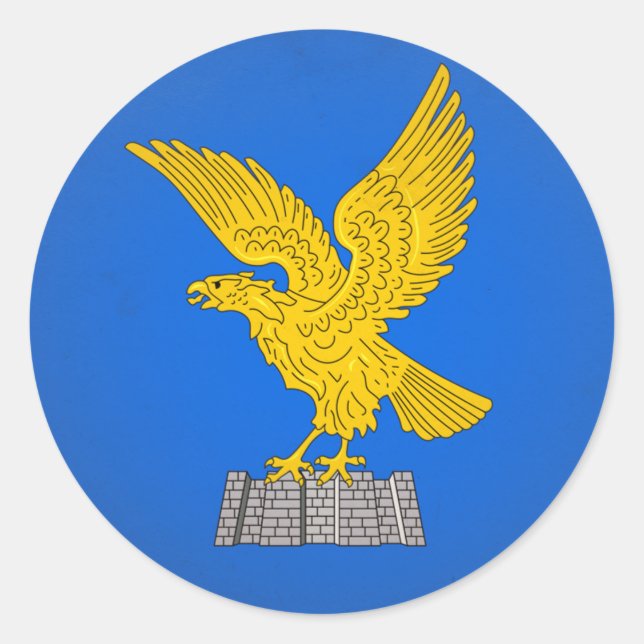Friuli Venezia Giulia Classic Round Sticker (Front)