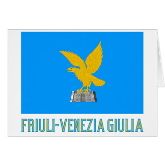 Friuli-Venezia Giulia flag with name