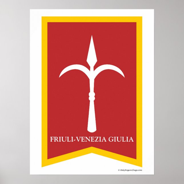 Friuli Venezia Giulia Italy region Poster (Front)