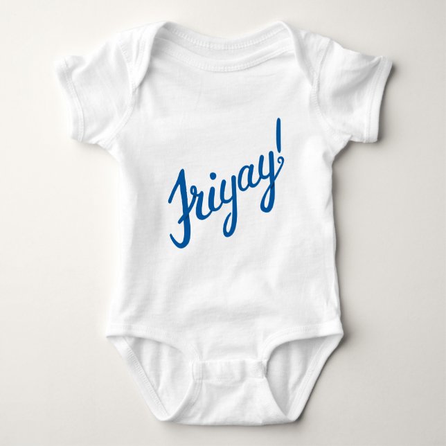 Friyay! Baby Bodysuit (Front)