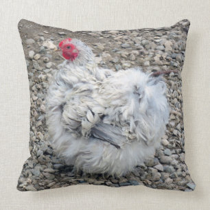 Frizzle Bantam Hen Cushion
