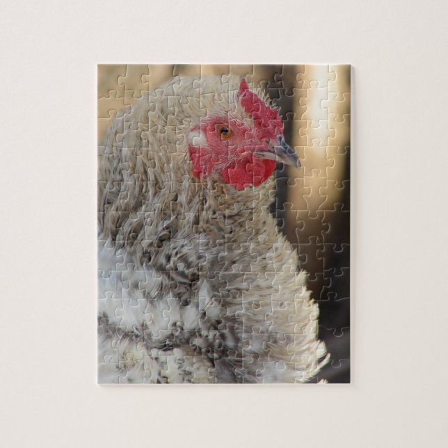 Frizzle Rooster Jigsaw Puzzle (Vertical)
