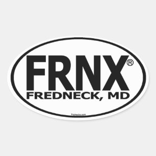 FRNX Original Decal Oval Sticker