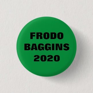 Frodo Baggins for President 3 Cm Round Badge