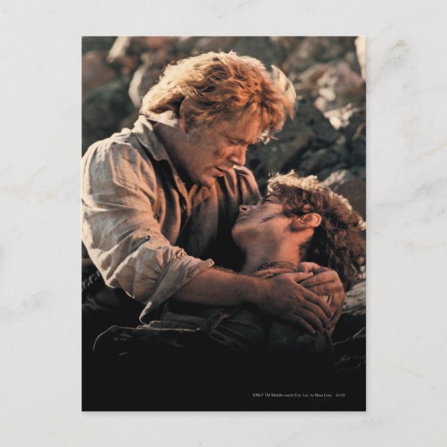 FRODO™ in Samwise's Arms Postcard (Front)