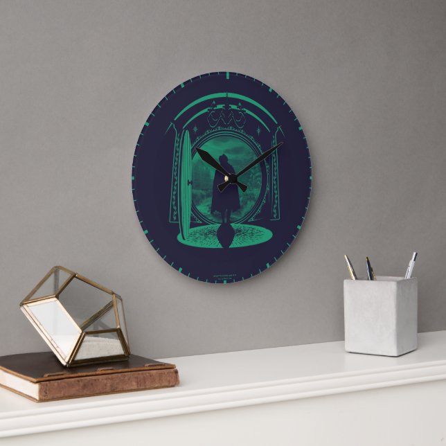 FRODO™ Leaving THE SHIRE™ Silhouette Large Clock (Office)