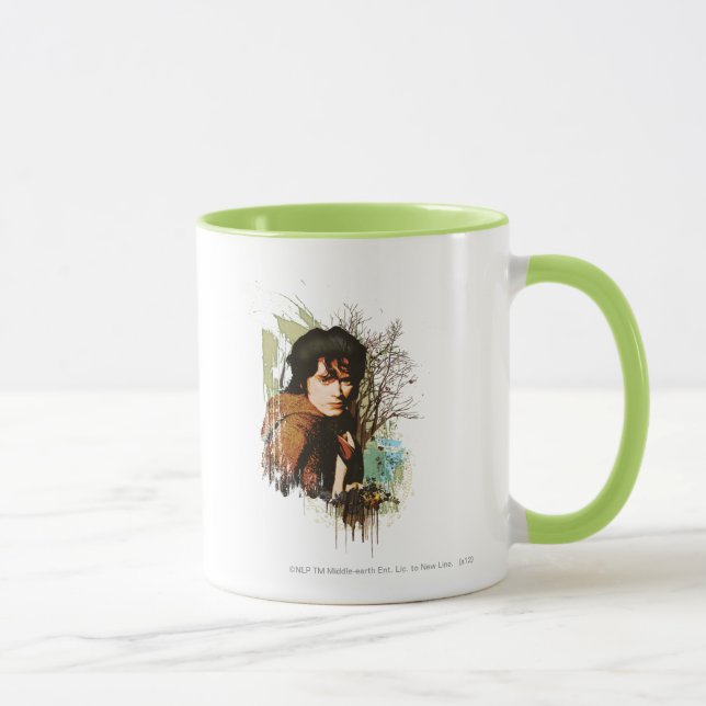 FRODO™ Mixed Media Vector Collage Mug (Right)