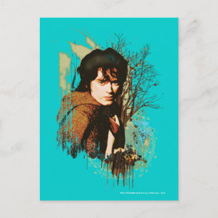 FRODO™ Mixed Media Vector Collage Postcard