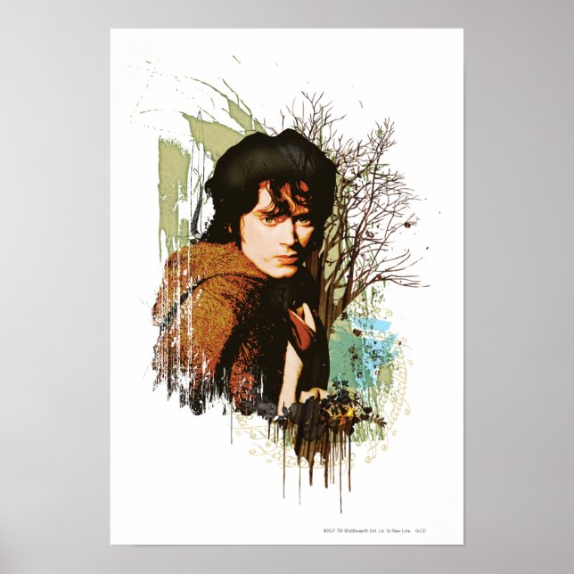 FRODO™ Mixed Media Vector Collage Poster (Front)