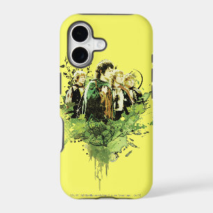FRODO™ with Hobbits Vector Collage