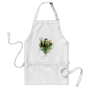 FRODO™ with Hobbits Vector Collage Standard Apron