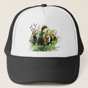 FRODO™ with Hobbits Vector Collage Trucker Hat