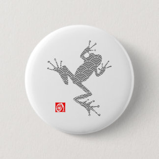 frog15-3 6 cm round badge