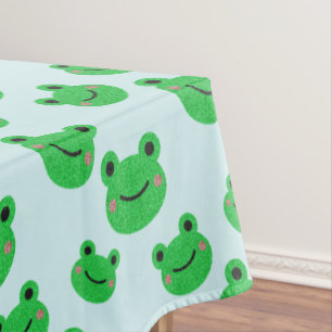 Frog 1st birthday party froggy theme tablecloth