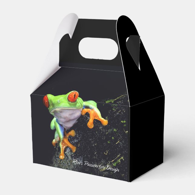 Frog 3 favour box (Front Side)