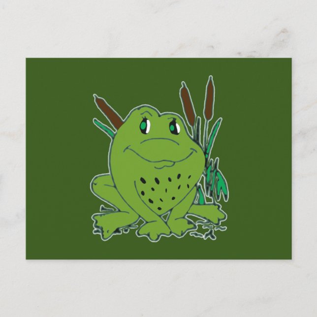 Frog 3 postcard (Front)