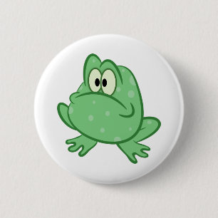 Frog 6 Cm Round Badge