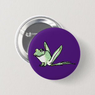 Frog 6 Cm Round Badge