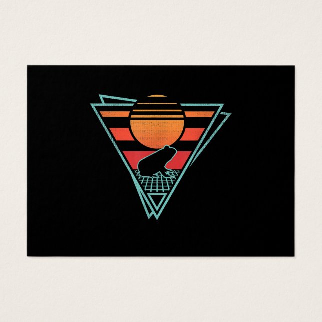 Frog 80s EDM Synthwave Gift (Front)