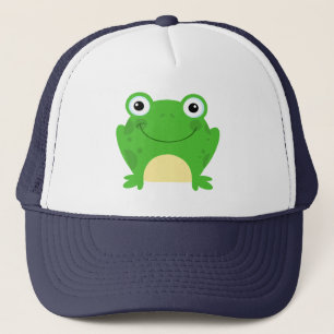 Frog Amphibian Green Cute Trucker Hat