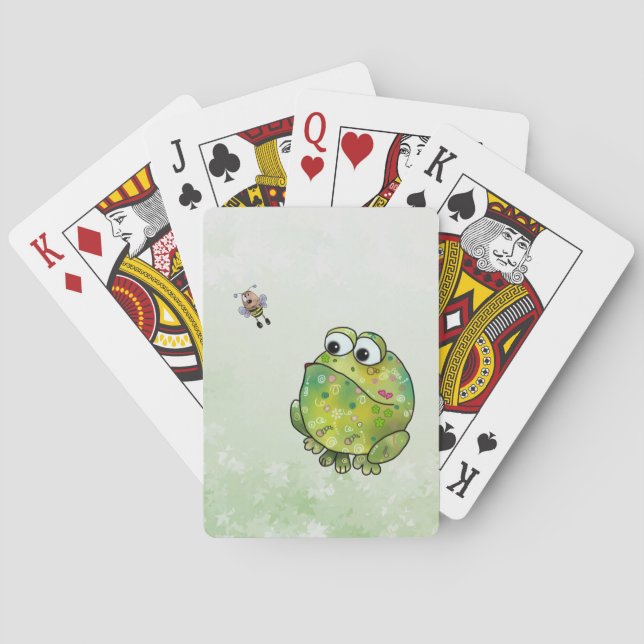 Frog and Bee Playing Cards (Back)