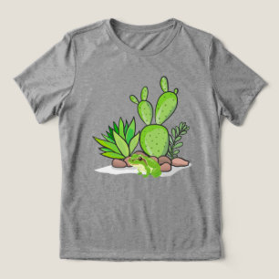 Frog and Cactus Tri-Blend Shirt