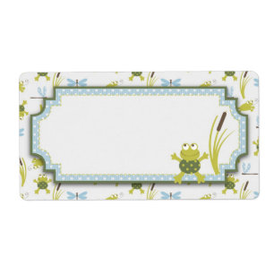 Frog and Dragonfly Baby Shower