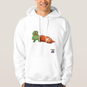 frog and monkey hoodie