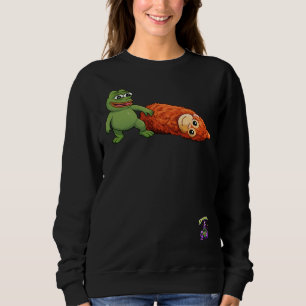 frog and monkey sweatshirt