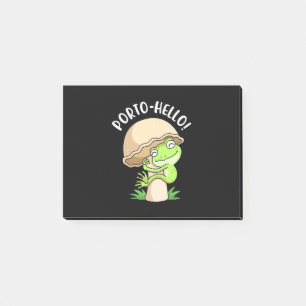 Frog And Mushroom Post-it Notes