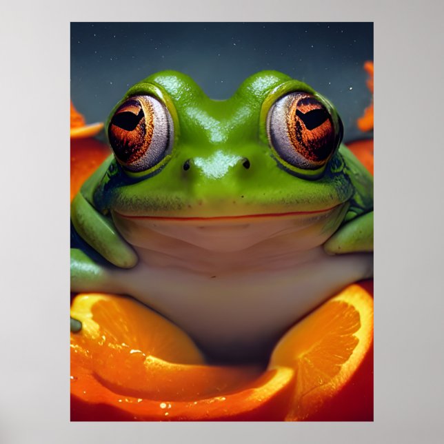 Frog and Oranges Poster (Front)