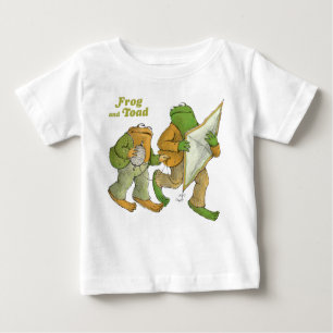 Frog and Toad Fly a Kite Baby T-Shirt