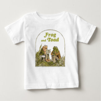 Frog and Toad Read a Book Baby T-Shirt