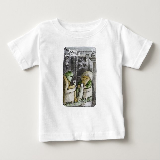 Frog and Toad Tea Time Baby T-Shirt (Front)