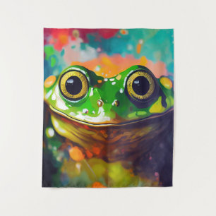 Frog Animal Discovery Adventure Nature Planet Ear Tapestry