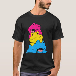 Frog Animal Lgbtq The Pansexual Flag Gay T-Shirt