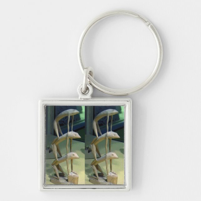 Frog Art CB Key Ring (Front)