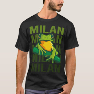 Frog Art - Milan Name T-Shirt