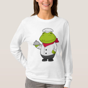 Frog as Cook with Platter T-Shirt