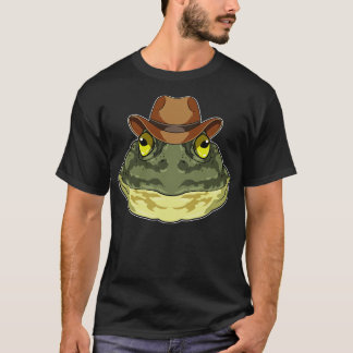Frog as Cowboy with Hat T-Shirt