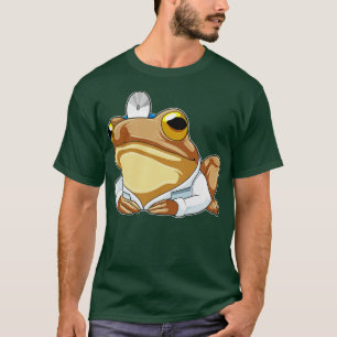 Frog as Doctor with Doctors coat T-Shirt