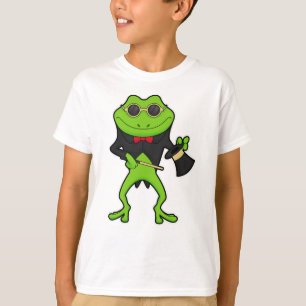 Frog as Magician with Magic wand & Hat T-Shirt