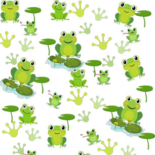 Frog at Play Notepad